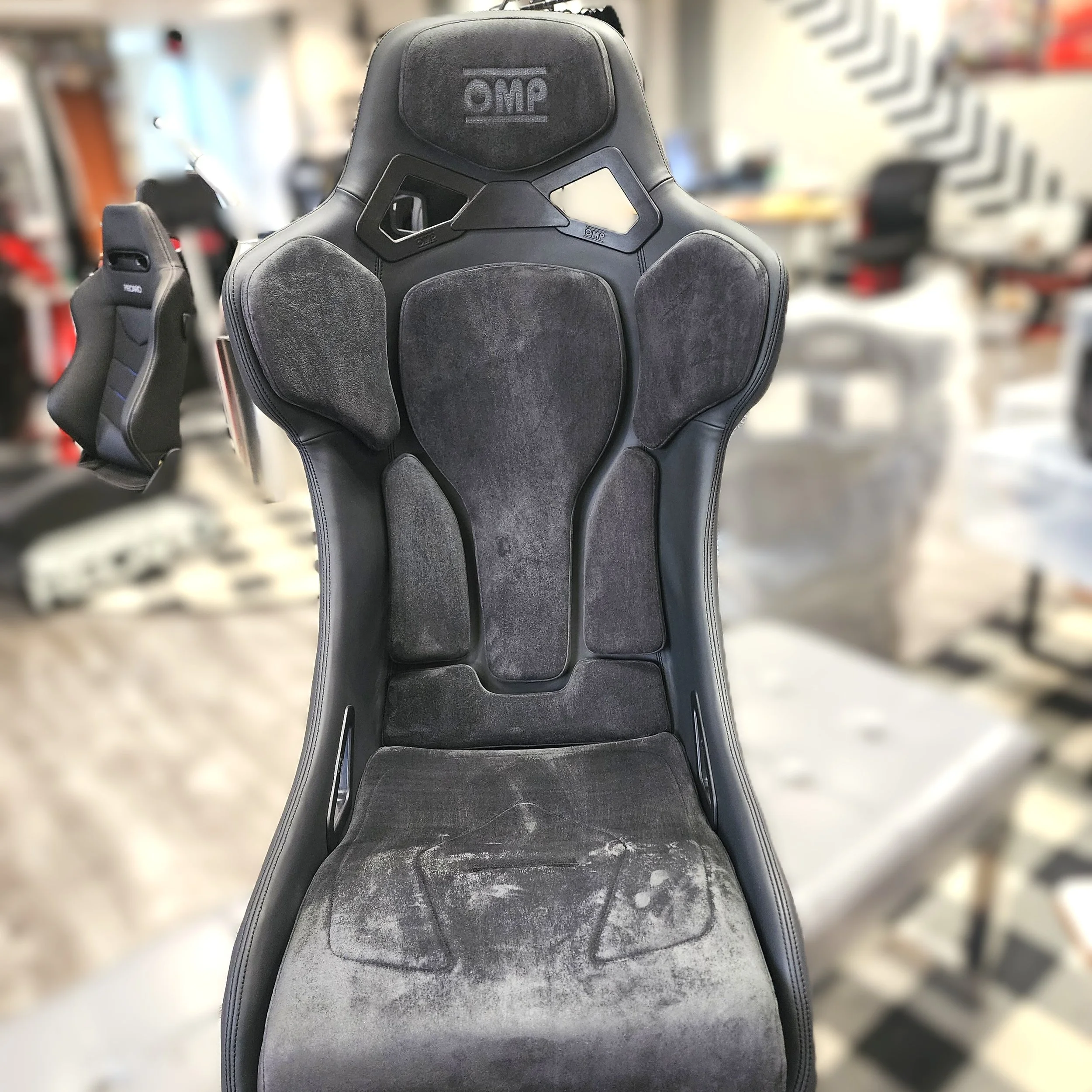 OMP WRC-R XL FIA rated, non-halo, pro-racing seat. — Track First